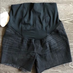 Isabel Maternity Midi Shorts